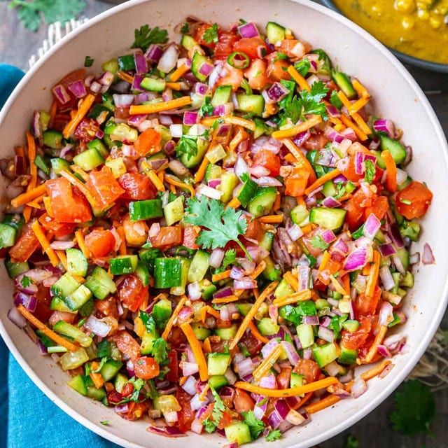 Kachumber Salad.