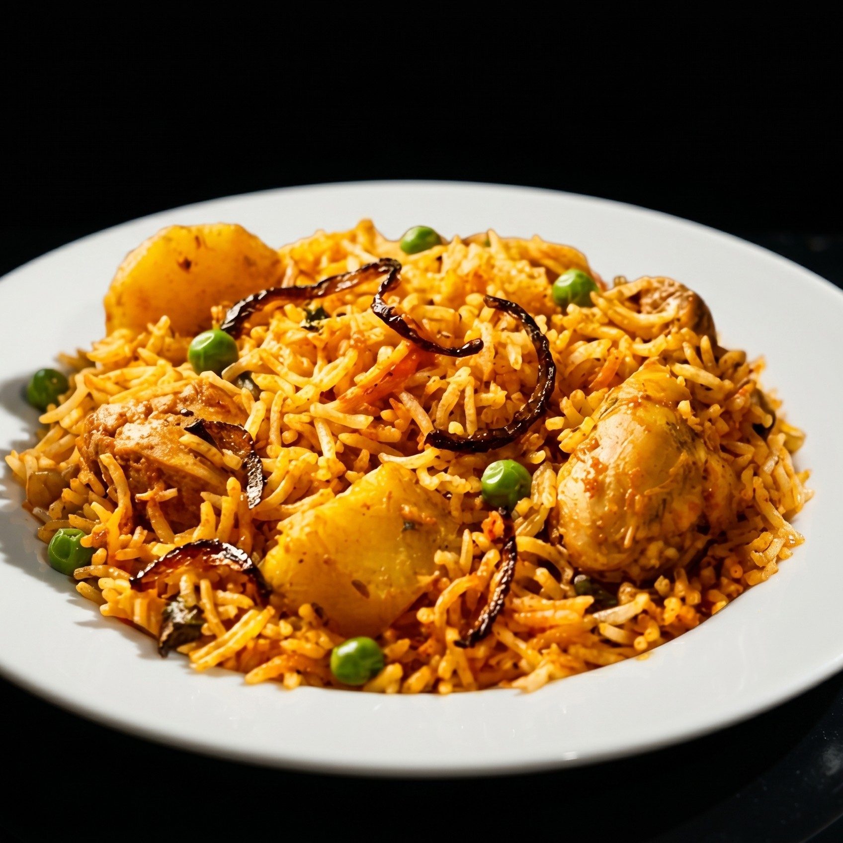 Vegetable Biryani.
